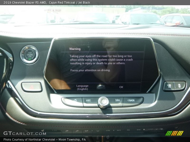 Cajun Red Tintcoat / Jet Black 2019 Chevrolet Blazer RS AWD