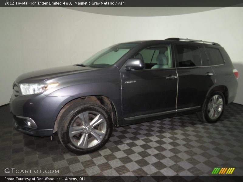 Magnetic Gray Metallic / Ash 2012 Toyota Highlander Limited 4WD