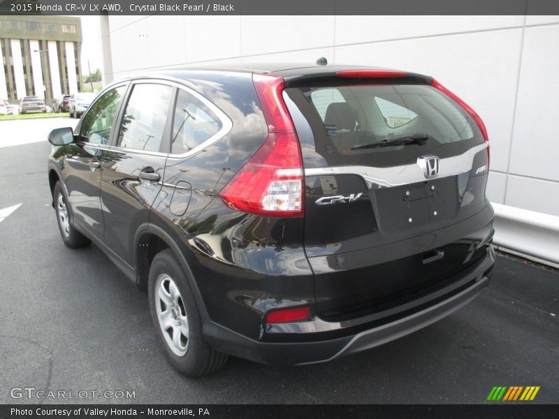 Crystal Black Pearl / Black 2015 Honda CR-V LX AWD