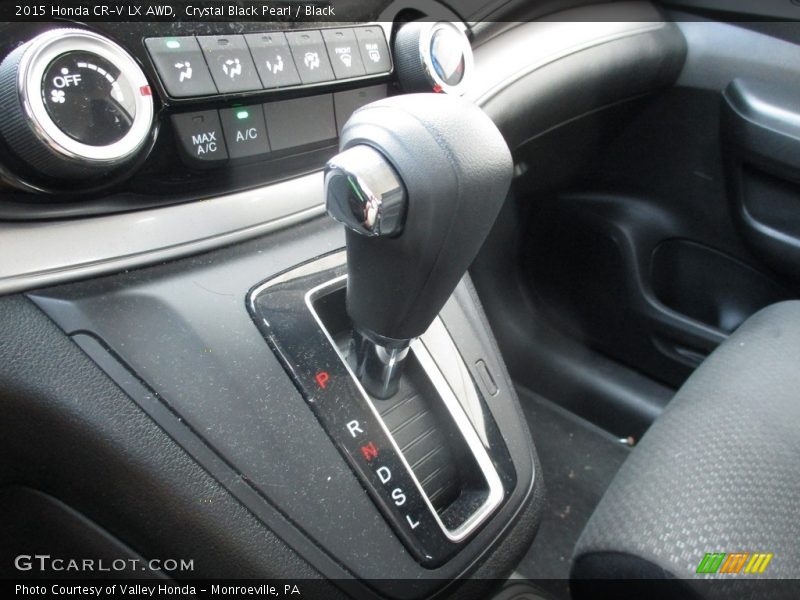 Crystal Black Pearl / Black 2015 Honda CR-V LX AWD