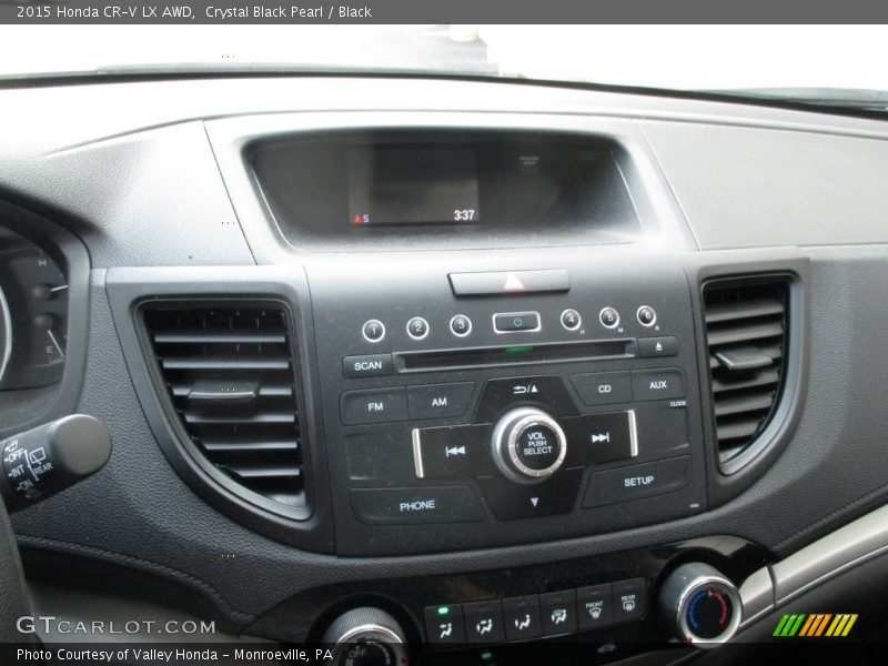 Crystal Black Pearl / Black 2015 Honda CR-V LX AWD