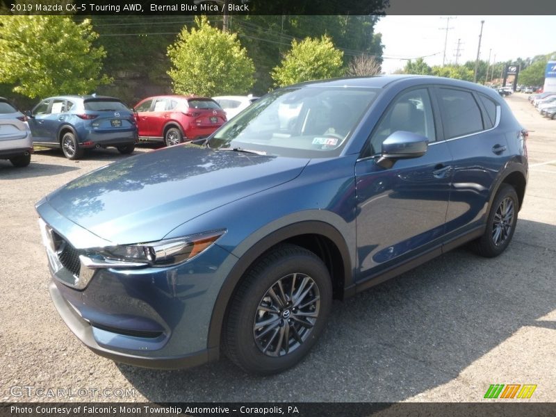 Eternal Blue Mica / Black 2019 Mazda CX-5 Touring AWD