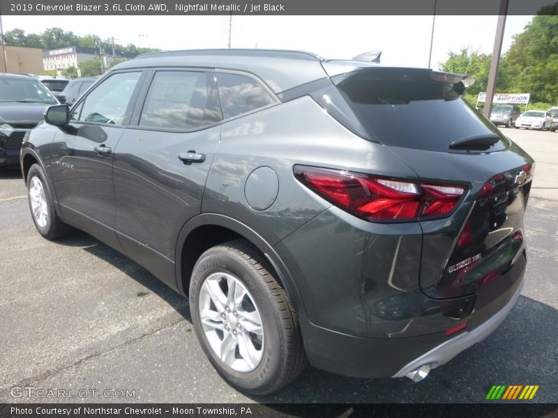 Nightfall Metallic / Jet Black 2019 Chevrolet Blazer 3.6L Cloth AWD