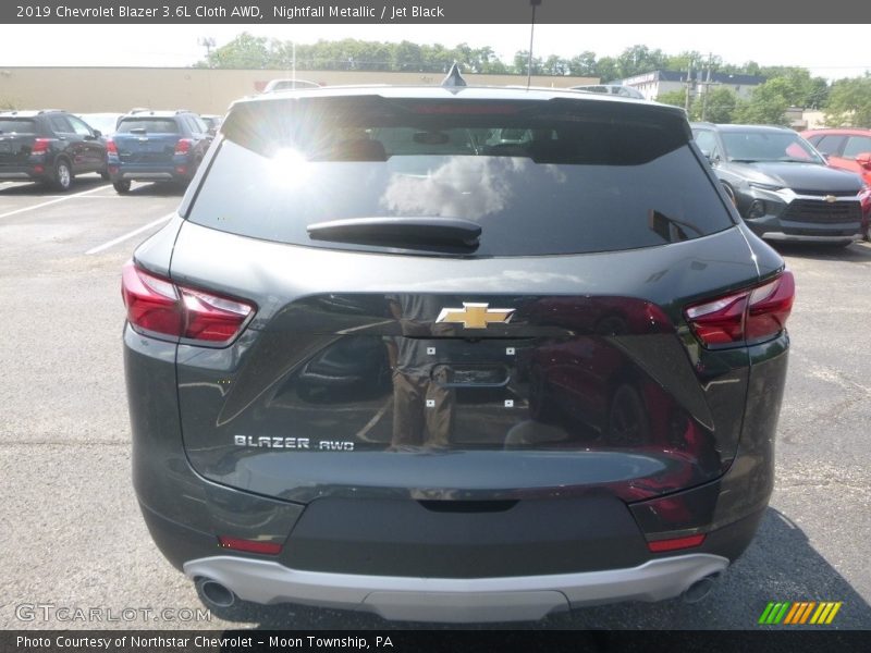 Nightfall Metallic / Jet Black 2019 Chevrolet Blazer 3.6L Cloth AWD