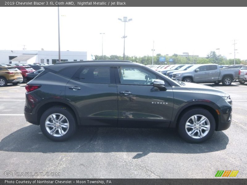 Nightfall Metallic / Jet Black 2019 Chevrolet Blazer 3.6L Cloth AWD