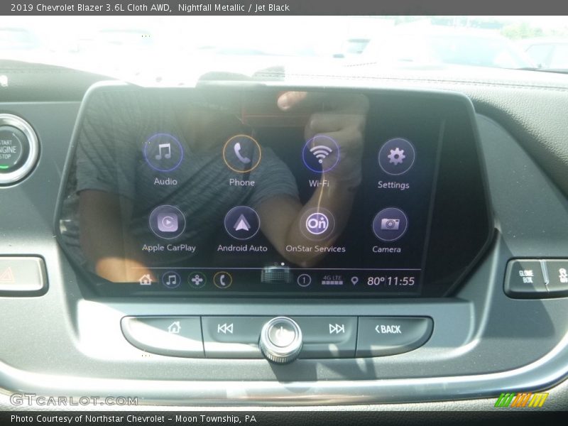 Nightfall Metallic / Jet Black 2019 Chevrolet Blazer 3.6L Cloth AWD