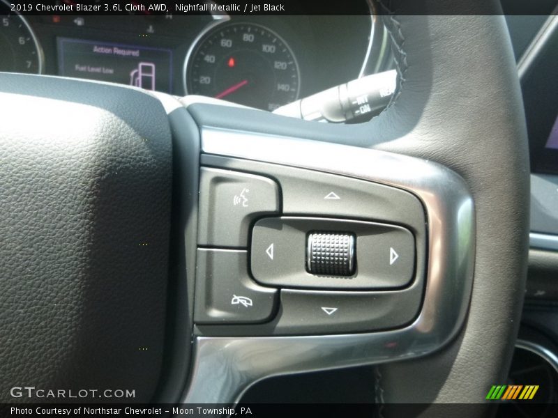 Nightfall Metallic / Jet Black 2019 Chevrolet Blazer 3.6L Cloth AWD