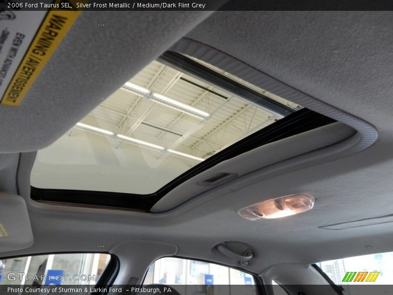 Silver Frost Metallic / Medium/Dark Flint Grey 2006 Ford Taurus SEL