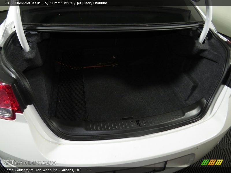 Summit White / Jet Black/Titanium 2013 Chevrolet Malibu LS