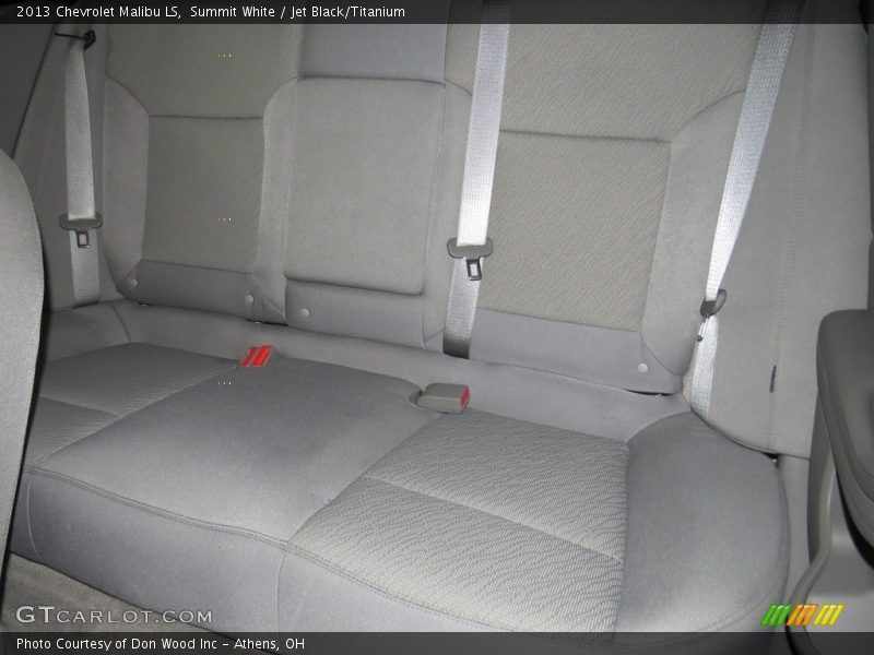Summit White / Jet Black/Titanium 2013 Chevrolet Malibu LS