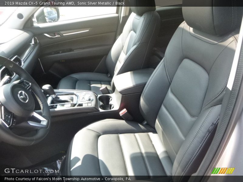 Sonic Silver Metallic / Black 2019 Mazda CX-5 Grand Touring AWD