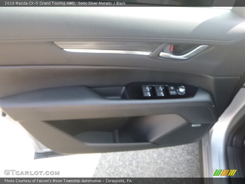 Sonic Silver Metallic / Black 2019 Mazda CX-5 Grand Touring AWD