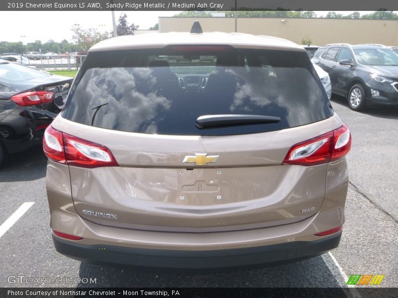 Sandy Ridge Metallic / Medium Ash Gray 2019 Chevrolet Equinox LS AWD