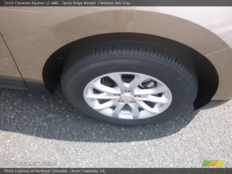 Sandy Ridge Metallic / Medium Ash Gray 2019 Chevrolet Equinox LS AWD