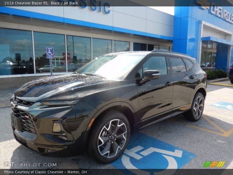 Black / Jet Black 2019 Chevrolet Blazer RS