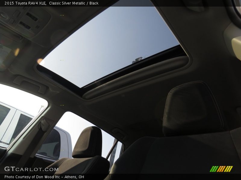 Classic Silver Metallic / Black 2015 Toyota RAV4 XLE