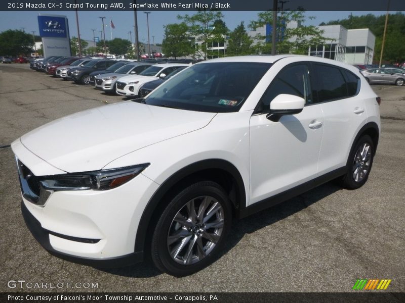 Snowflake White Pearl Mica / Black 2019 Mazda CX-5 Grand Touring AWD