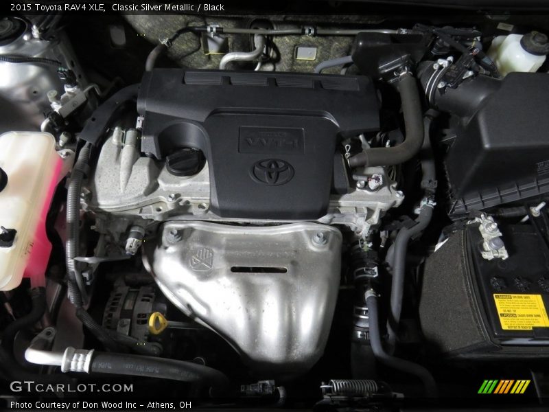 Classic Silver Metallic / Black 2015 Toyota RAV4 XLE