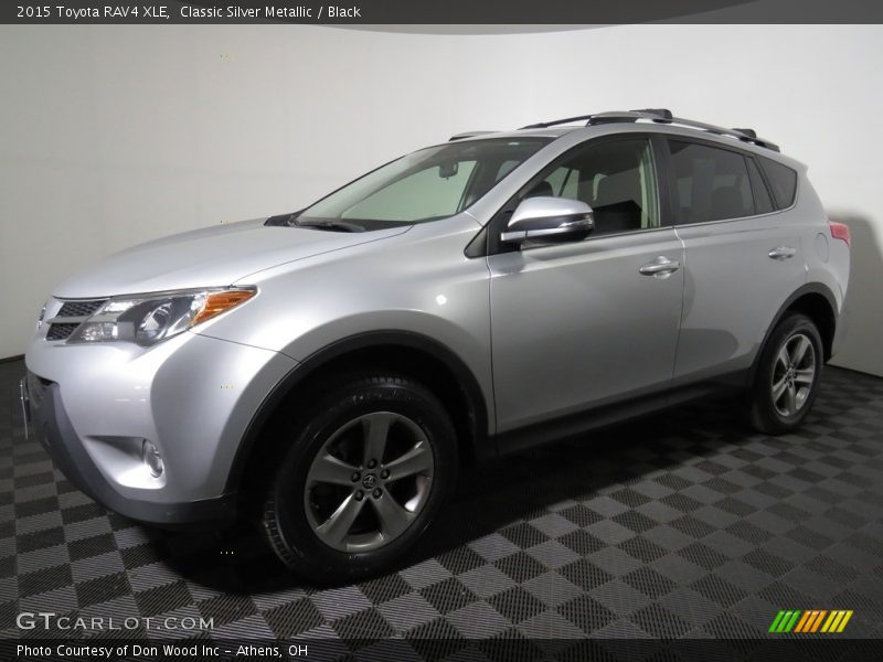 Classic Silver Metallic / Black 2015 Toyota RAV4 XLE