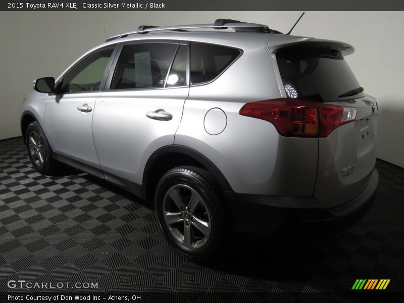 Classic Silver Metallic / Black 2015 Toyota RAV4 XLE