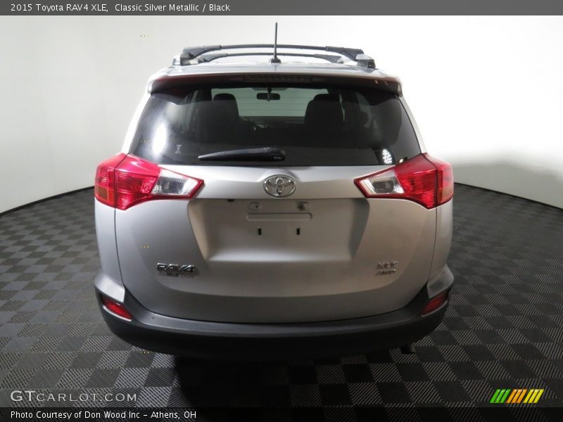 Classic Silver Metallic / Black 2015 Toyota RAV4 XLE