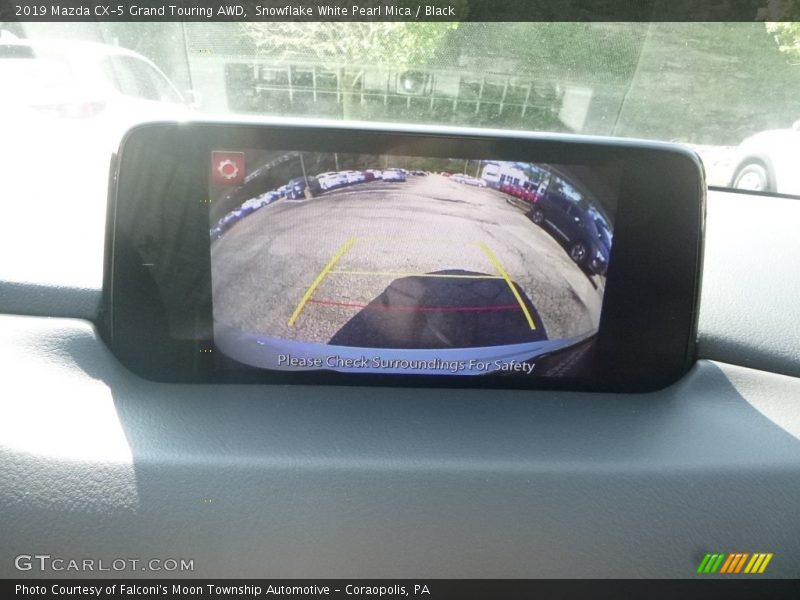 Snowflake White Pearl Mica / Black 2019 Mazda CX-5 Grand Touring AWD