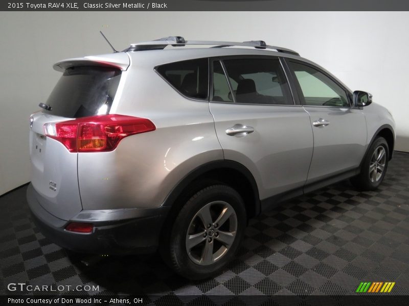 Classic Silver Metallic / Black 2015 Toyota RAV4 XLE