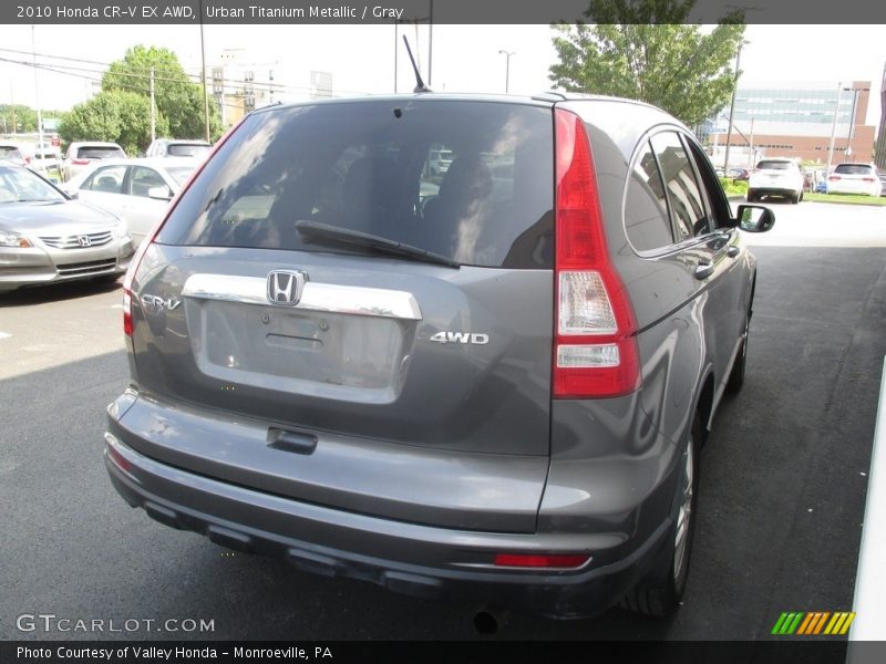 Urban Titanium Metallic / Gray 2010 Honda CR-V EX AWD