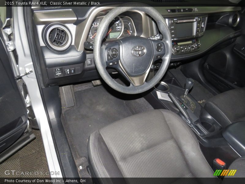 Classic Silver Metallic / Black 2015 Toyota RAV4 XLE