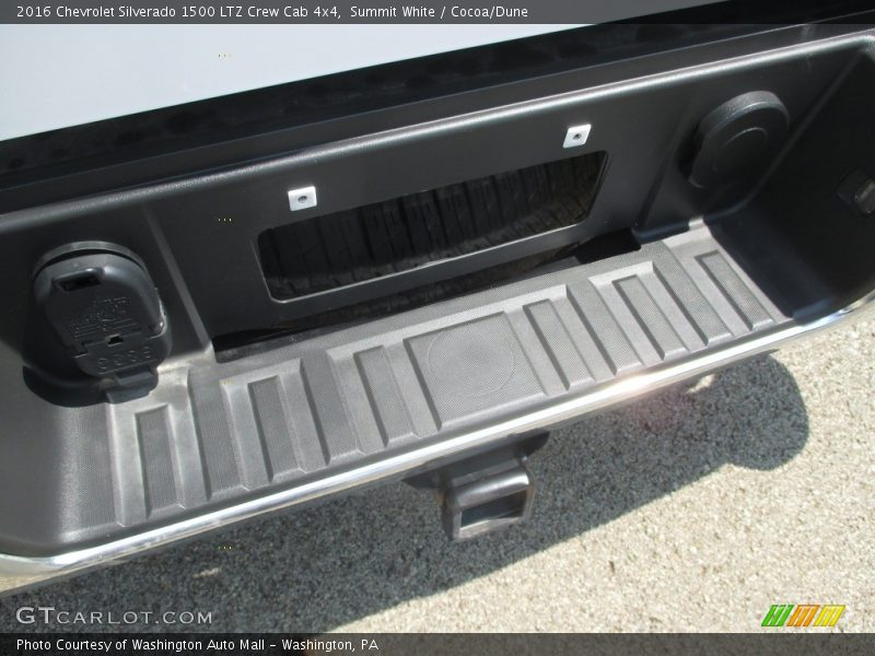 Summit White / Cocoa/Dune 2016 Chevrolet Silverado 1500 LTZ Crew Cab 4x4