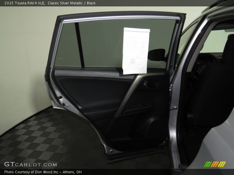 Classic Silver Metallic / Black 2015 Toyota RAV4 XLE