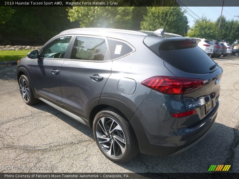 Magnetic Force Metallic / Gray 2019 Hyundai Tucson Sport AWD