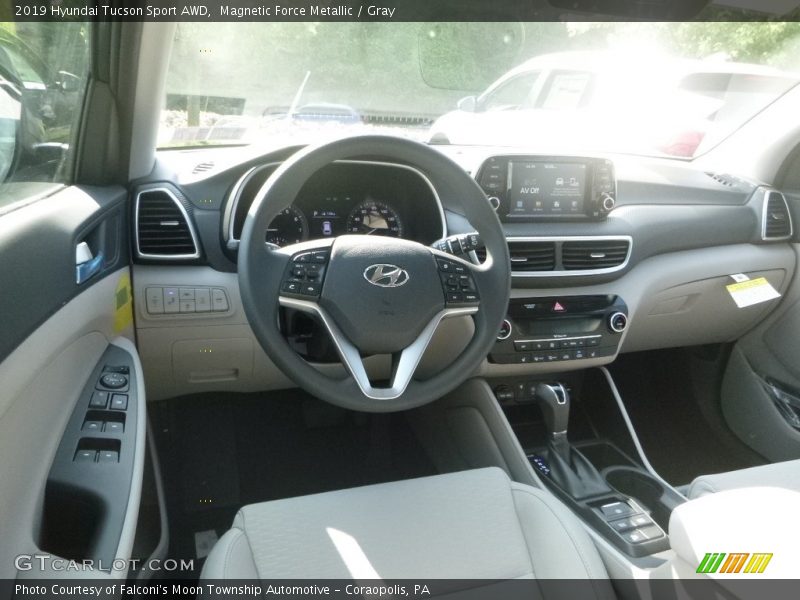 Magnetic Force Metallic / Gray 2019 Hyundai Tucson Sport AWD