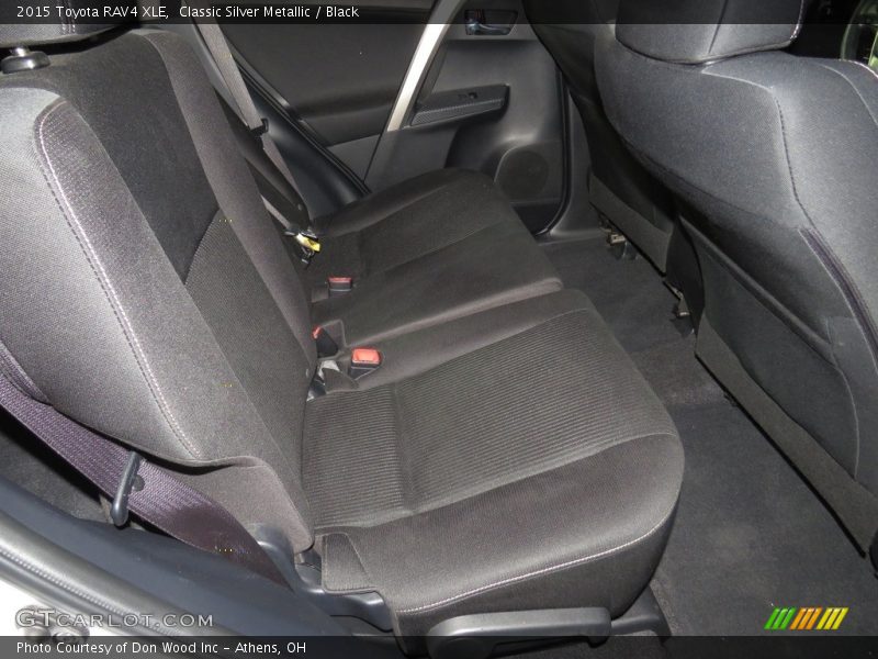 Classic Silver Metallic / Black 2015 Toyota RAV4 XLE