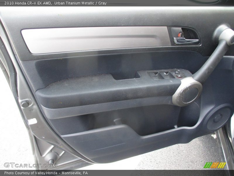 Urban Titanium Metallic / Gray 2010 Honda CR-V EX AWD