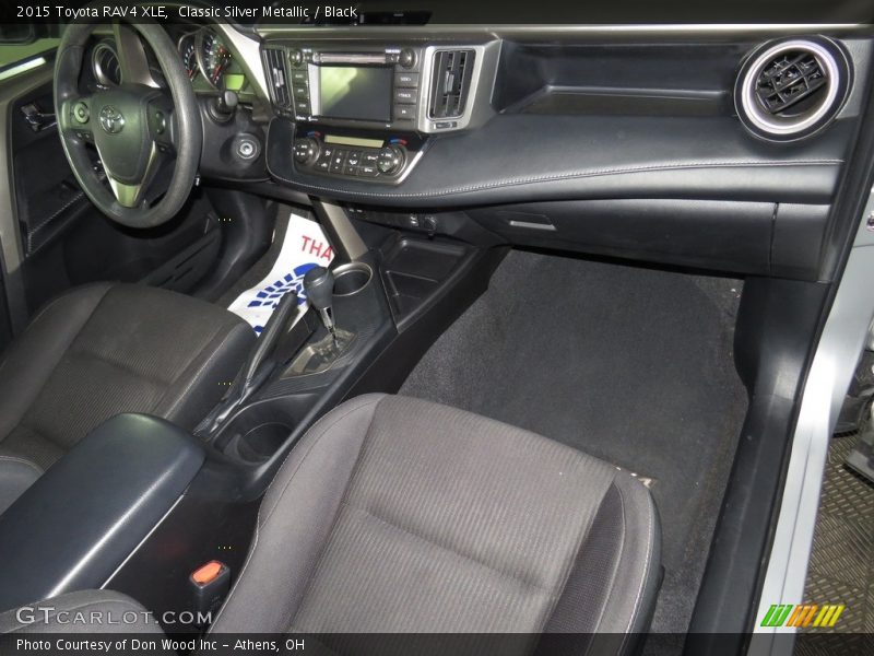 Classic Silver Metallic / Black 2015 Toyota RAV4 XLE