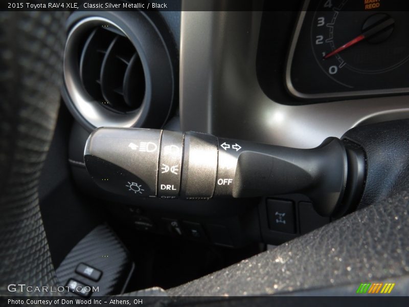 Classic Silver Metallic / Black 2015 Toyota RAV4 XLE