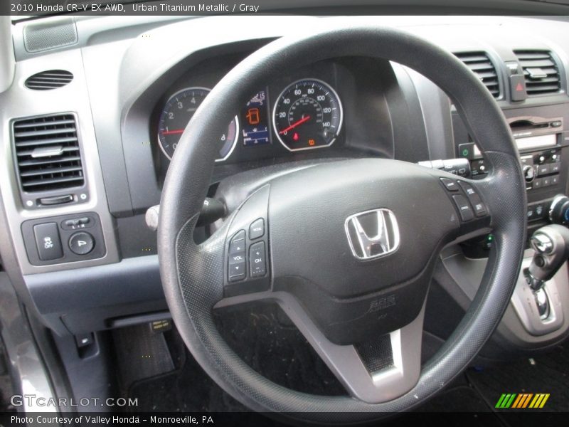 Urban Titanium Metallic / Gray 2010 Honda CR-V EX AWD