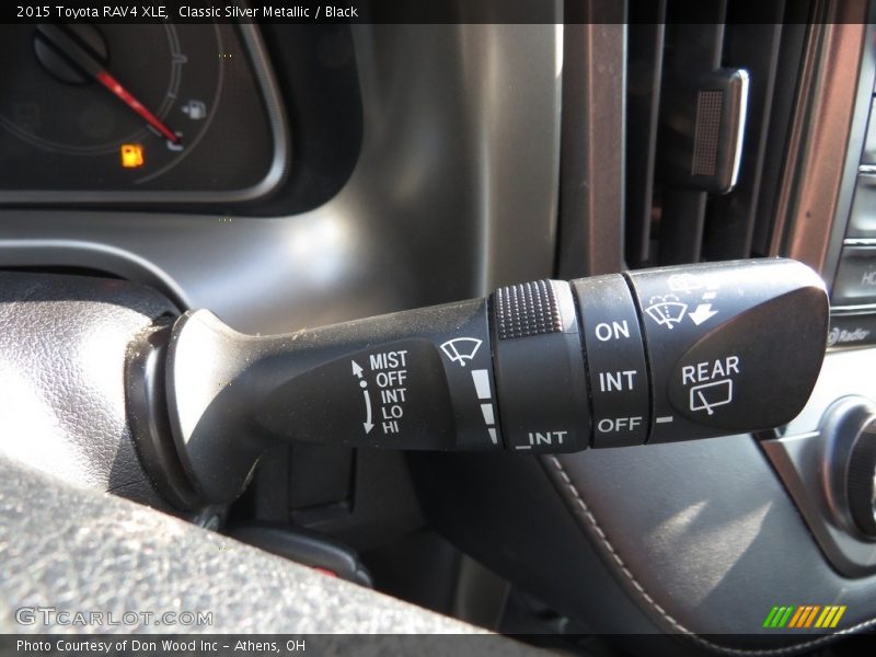 Classic Silver Metallic / Black 2015 Toyota RAV4 XLE