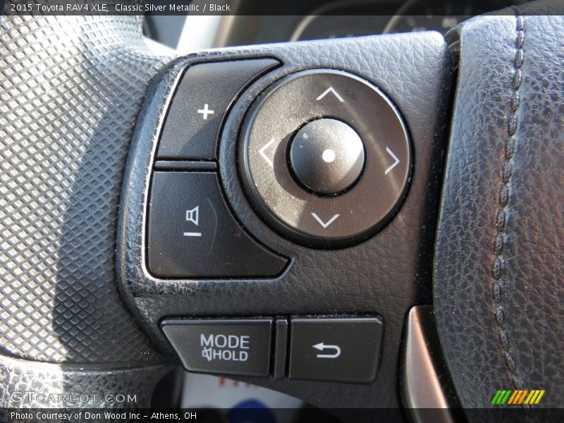 Classic Silver Metallic / Black 2015 Toyota RAV4 XLE