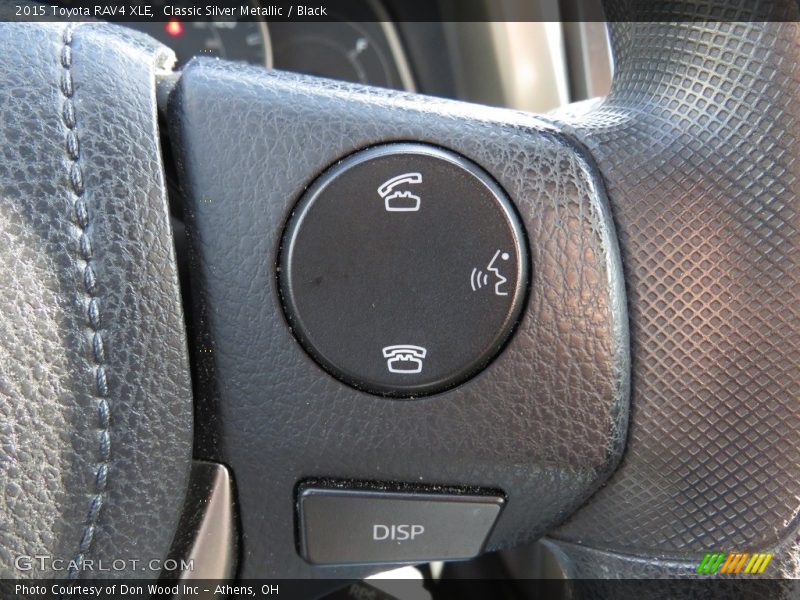 Classic Silver Metallic / Black 2015 Toyota RAV4 XLE