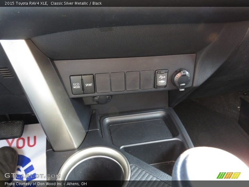 Classic Silver Metallic / Black 2015 Toyota RAV4 XLE