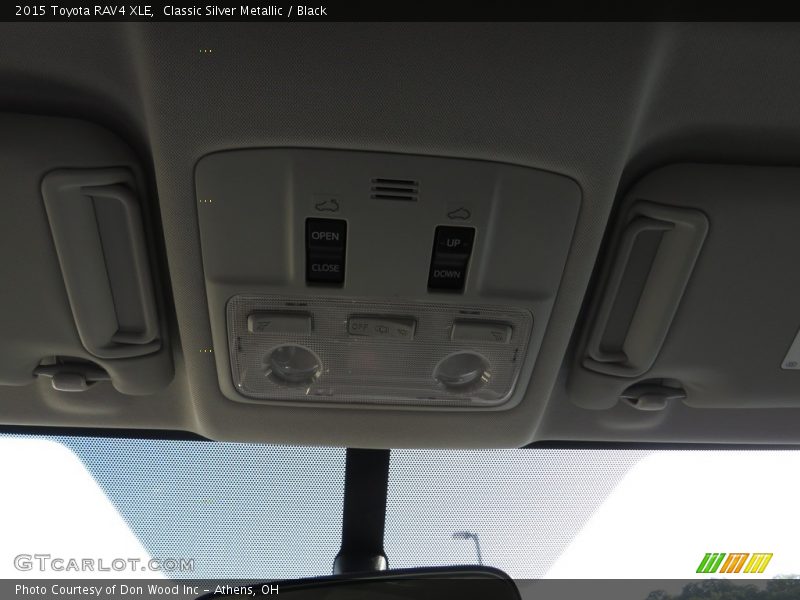 Classic Silver Metallic / Black 2015 Toyota RAV4 XLE