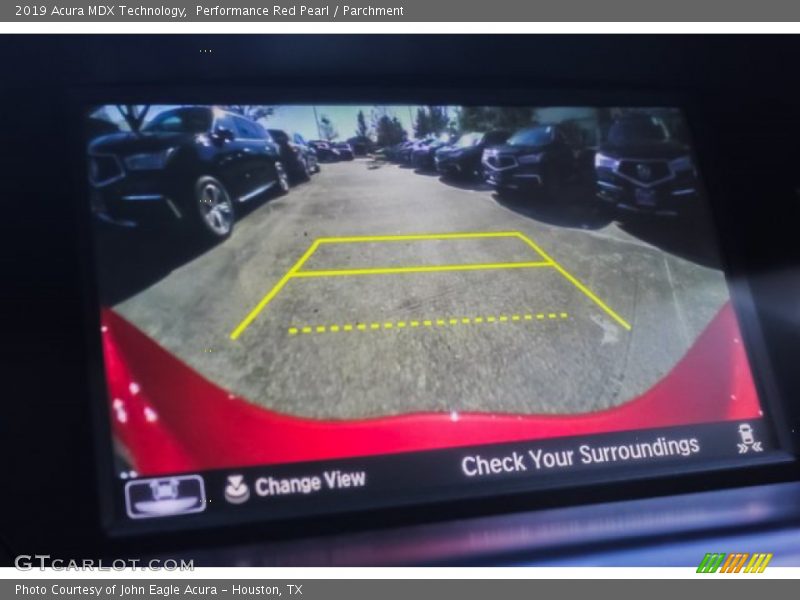 Performance Red Pearl / Parchment 2019 Acura MDX Technology