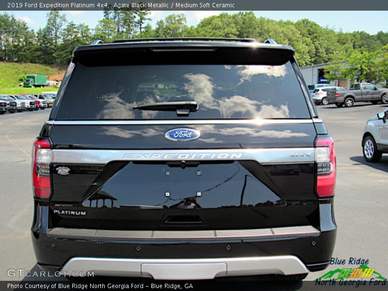 Agate Black Metallic / Medium Soft Ceramic 2019 Ford Expedition Platinum 4x4