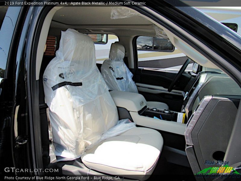 Agate Black Metallic / Medium Soft Ceramic 2019 Ford Expedition Platinum 4x4
