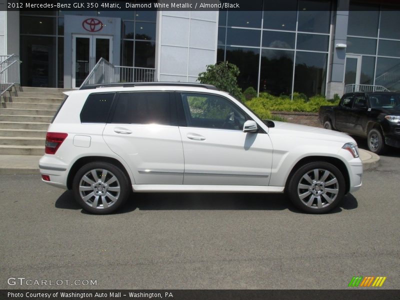 Diamond White Metallic / Almond/Black 2012 Mercedes-Benz GLK 350 4Matic