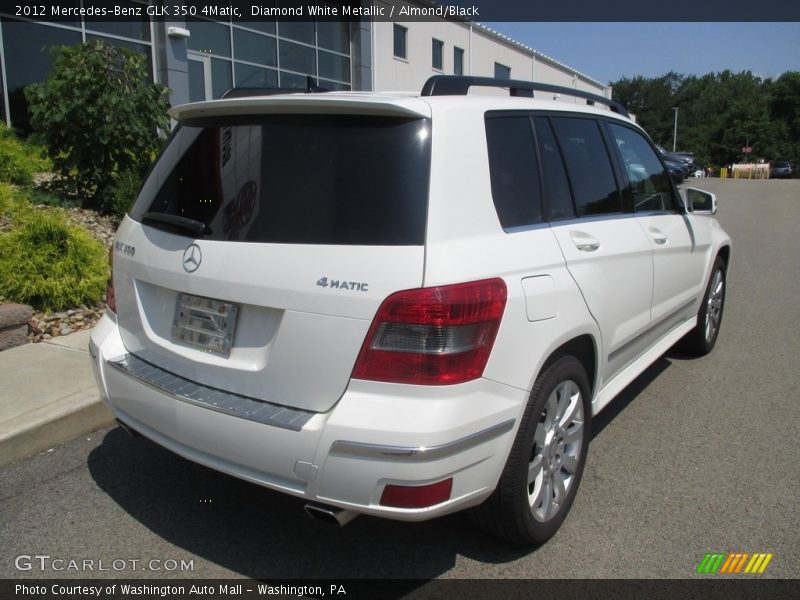 Diamond White Metallic / Almond/Black 2012 Mercedes-Benz GLK 350 4Matic