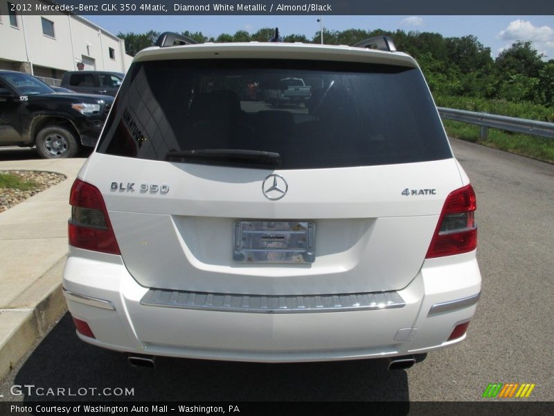 Diamond White Metallic / Almond/Black 2012 Mercedes-Benz GLK 350 4Matic