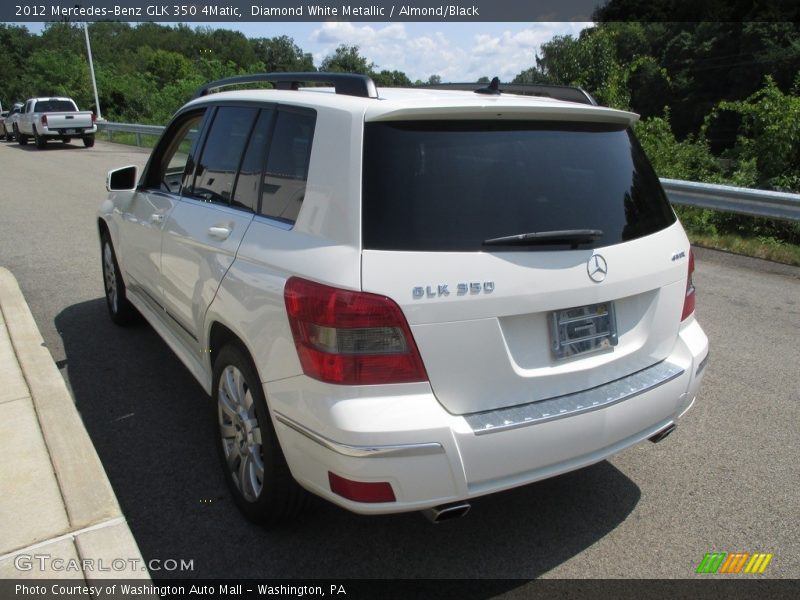 Diamond White Metallic / Almond/Black 2012 Mercedes-Benz GLK 350 4Matic